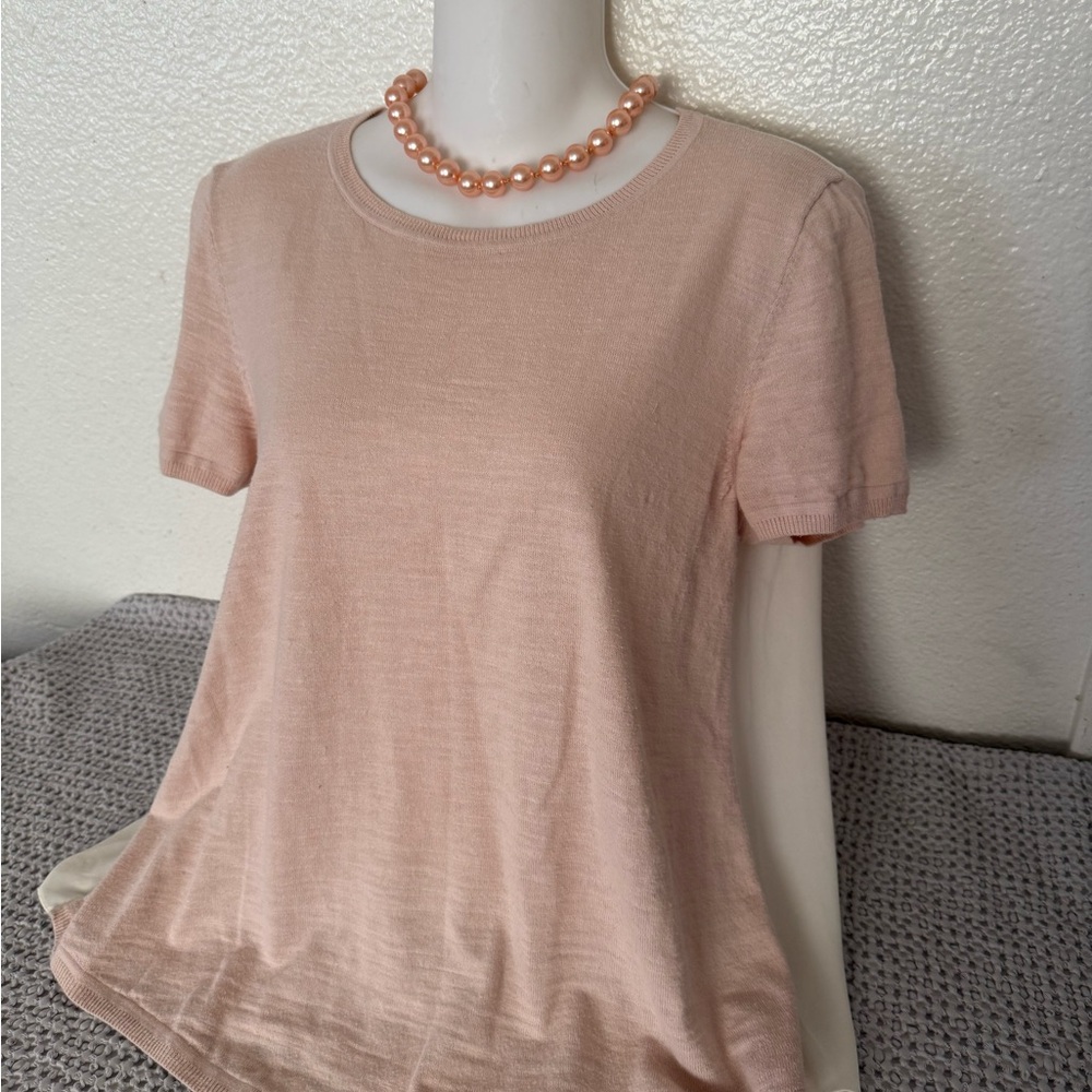 LOFT Soft Blush Short Sleeve Tee size M Women’s